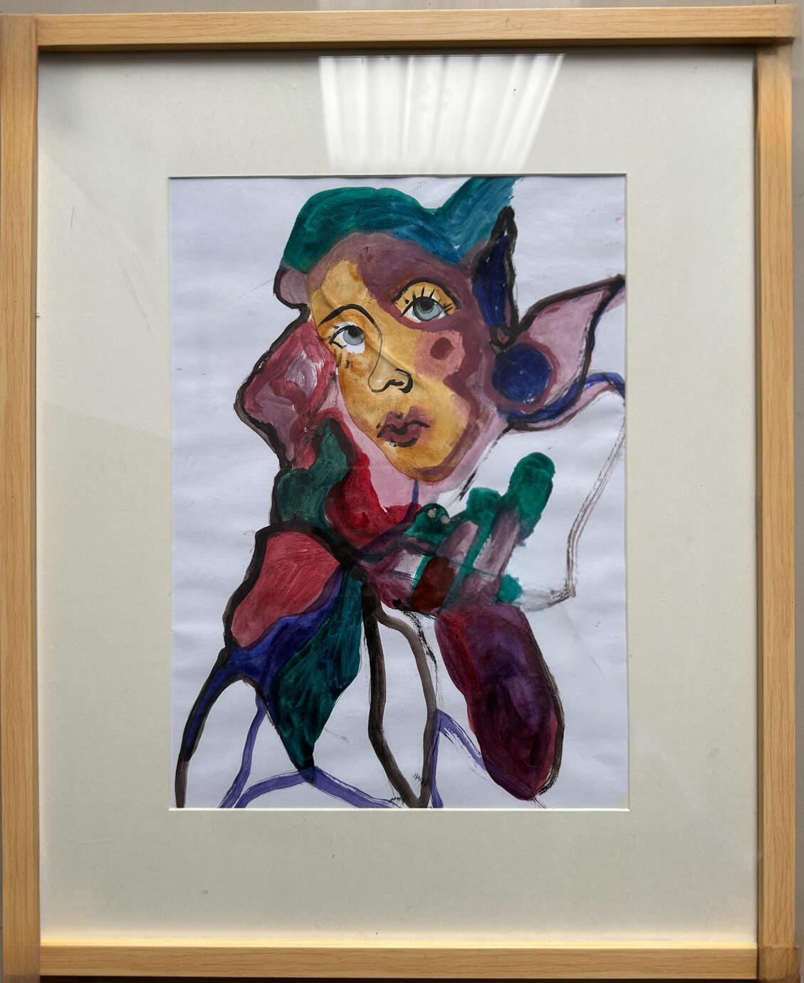 Dream Listener is the quiet observer of hidden worlds, a figure who leans in to catch the whispers of passing thoughts and unspoken wishes. Her gaze turns slightly upward, as if attuned to frequencies beyond the visible.